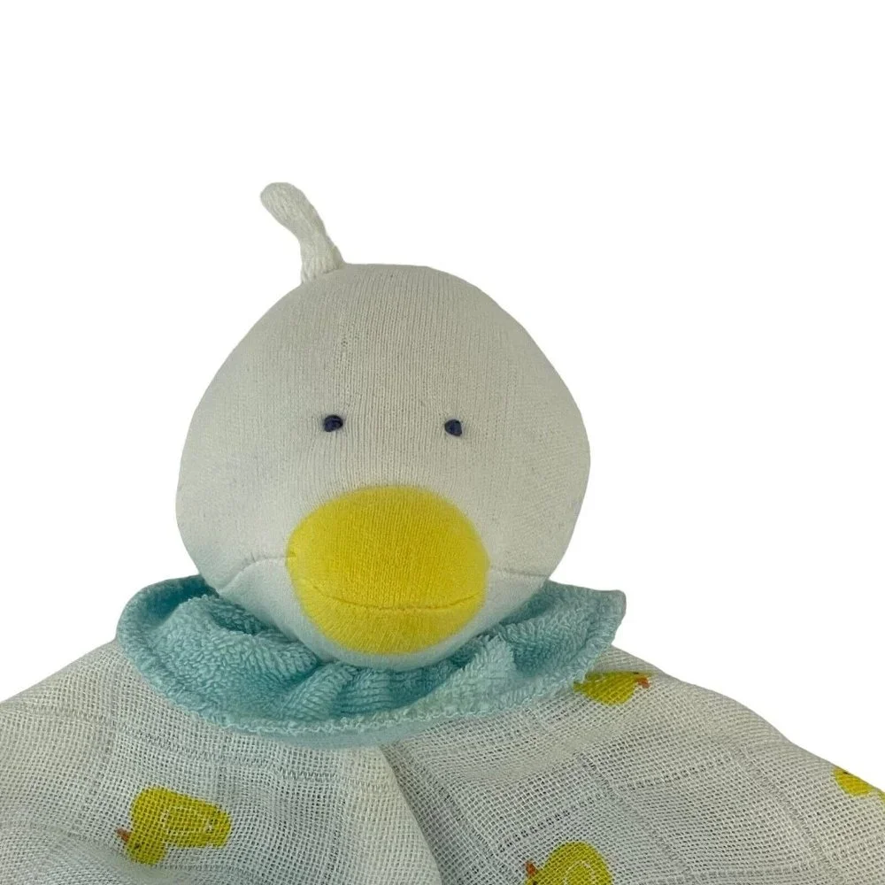 Alana Duck Lovey Blue Baby Security Blanket‎ 12